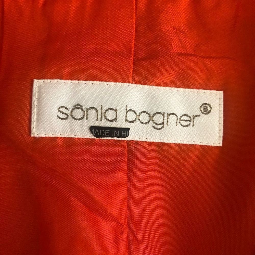 Sonia Bogner Retro Light Cotton Four Button Jacket Size 8 - Picture 7 of 15